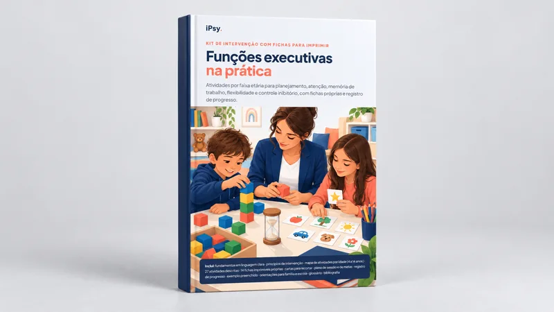 Mockup do Funções executivas na prática como livro impresso