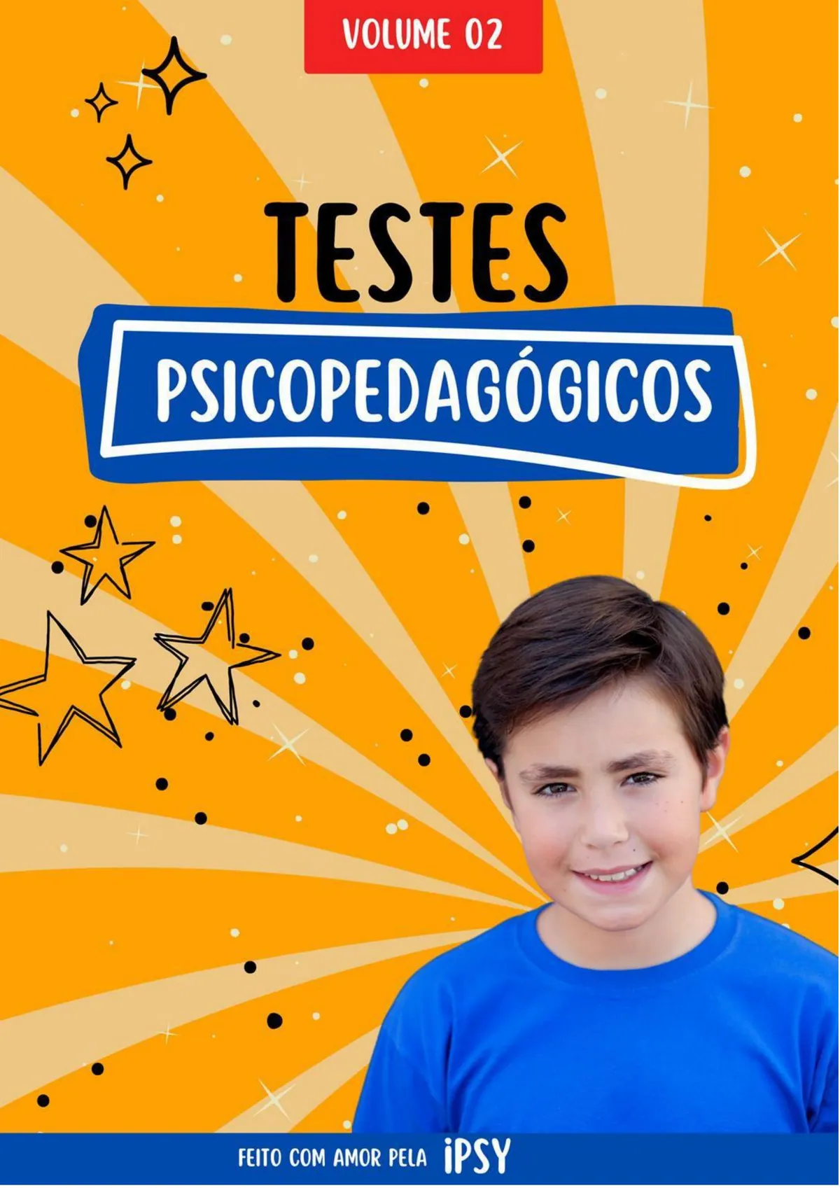 Capa real do volume 2 do Combo de Testes Psicopedagógicos