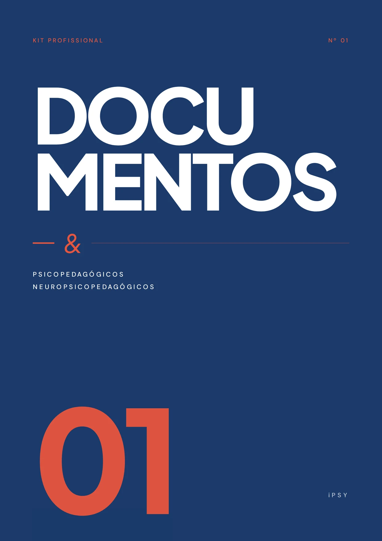 Capa do Kit de Documentos Psicopedagógicos iPsy